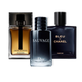 SET MIT 3 PARFÜMS: Dior Sauvage, Bleu de Chanel und Dior Homme Intense (Eau de Parfum)