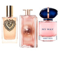 SET MIT 3 PARFÜMS: Dolce & Gabbana Devotion, Giorgio Armani My Way und Lancôme Idôle (Eau de Parfum)